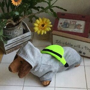 ‘Frisco’ Flannel Hoodie Sweater w/Removable Fannypack